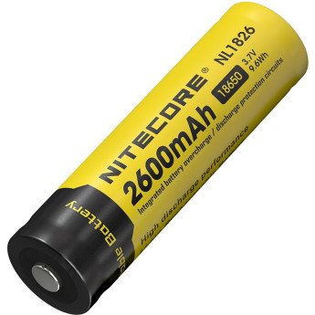 Аккумулятор NITECORE NL1826 18650 Li-ion 2600 мА·ч