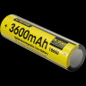 Аккумулятор NITECORE NL1836R USB-C 18650 3.6v 3600mA (12.96Wh) 0589
